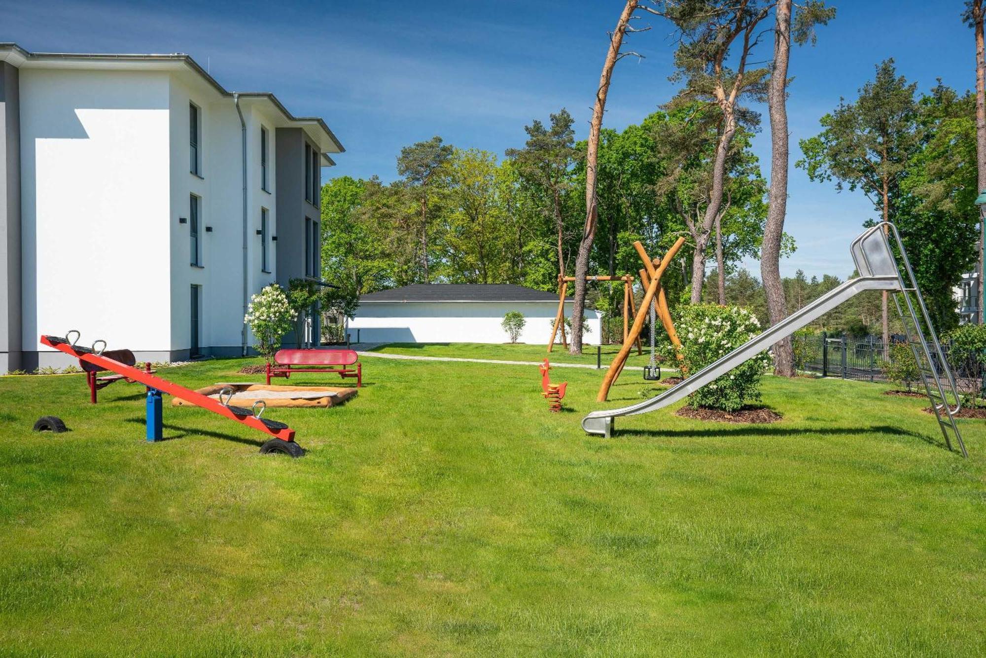 Terrassenwohnung "Inselhain" - Oase Am Haff Garz (Usedom) Exterior foto